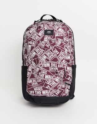 sac a dos vans homme bordeaux