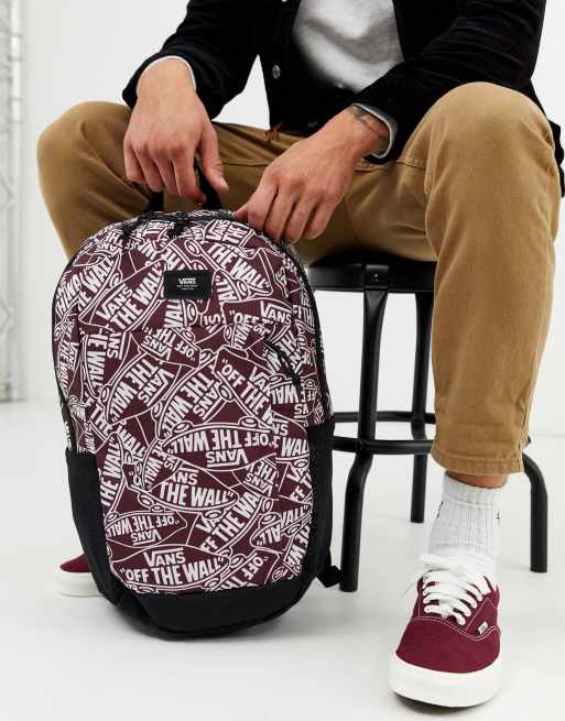 Zaino vans clearance bordeaux