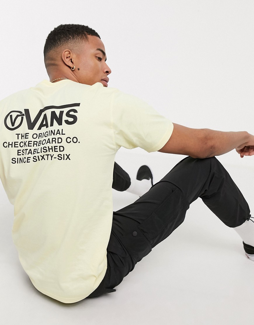 Vans – Distortion Type – Gräddvit t-shirt