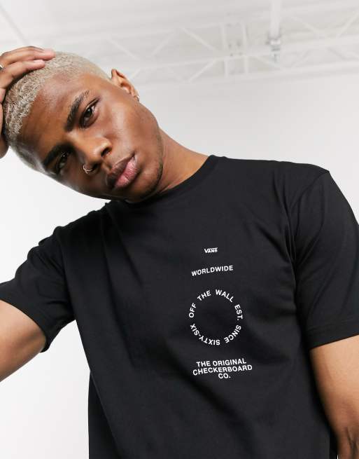 Vans distorted t shirt clearance