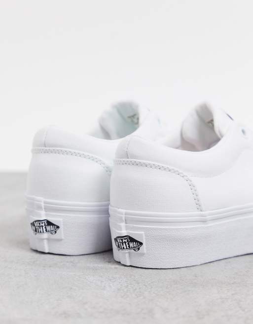 Vans doheny outlet white