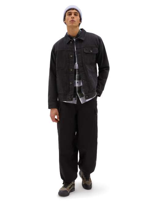 Denim jacket 2025 with vans