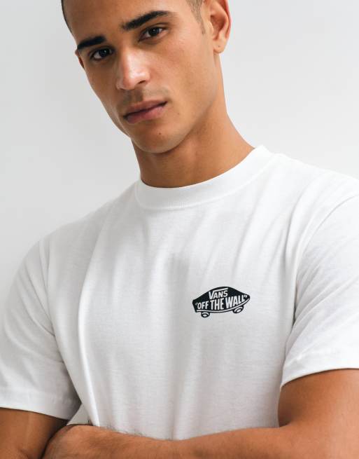 Vans Double Standard back print t-shirt in white, 4 of 5