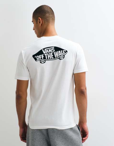 Vans Double Standard backprint t-shirt in white - view 1