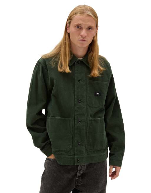 Vans on sale green coat