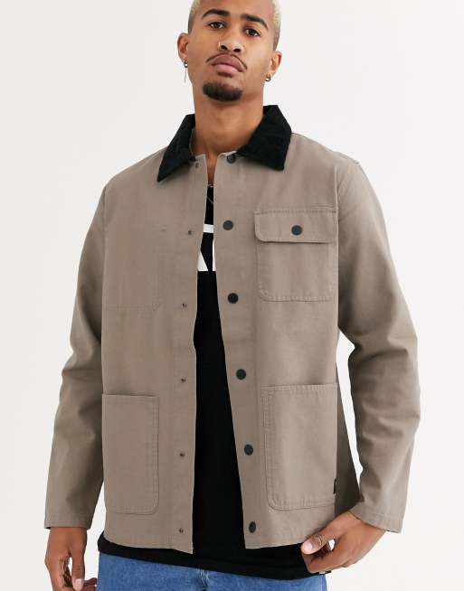 Vans Drill chore coat in beige |