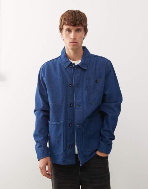 Vans Drill chore denim jacket in indigo rinse - view 1