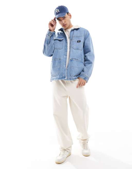 Denim dress with vans hot sale