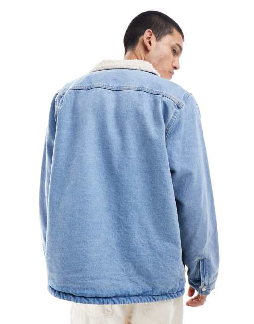 Veste en jean vans top