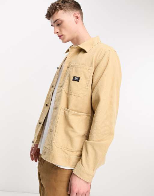 Vans - Drill Chore - Giacca in tessuto a coste color sabbia