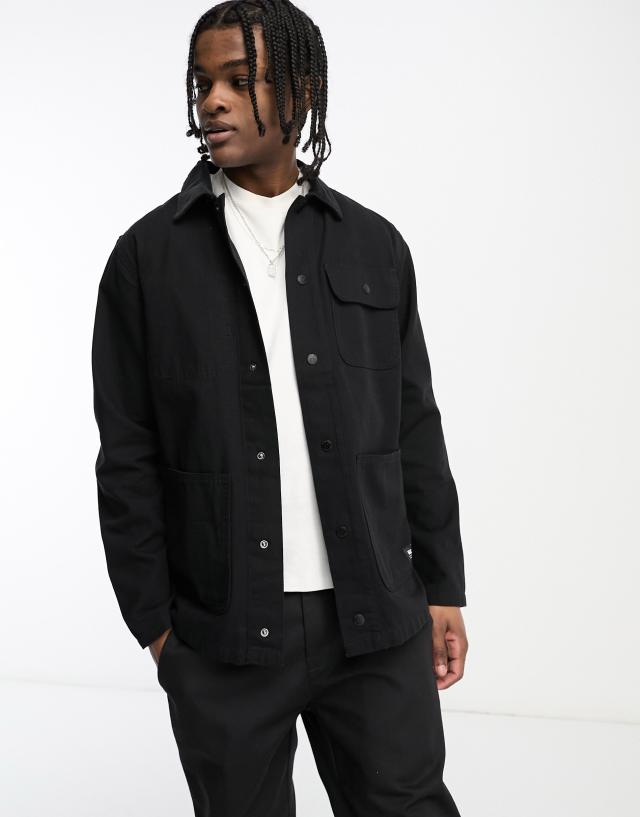 Vans - drill chore jacket in black