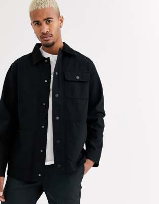 Vans Drill Chore jacket in black - ASOS Price Checker