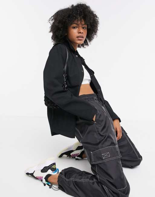 Vans Drill Chore jacket in black ASOS