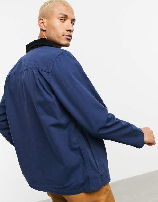 Vans jacket clearance navy