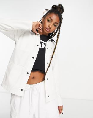 Vans windbreaker womens clearance white