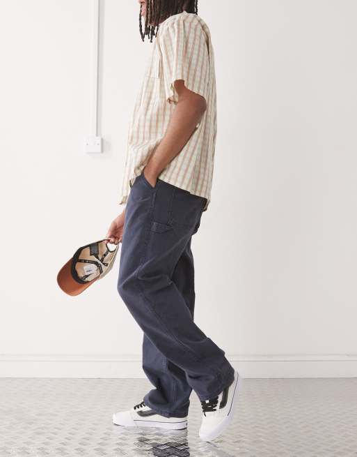 Pantalone Tuta Tuta Vans Vintage Blu Pantaloni Della Tuta Da Uomo