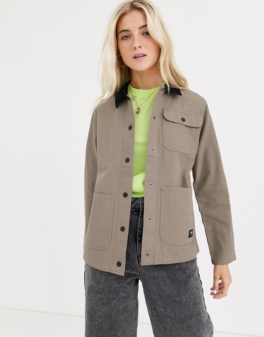 Vans Drill Chore khaki jacket-Green