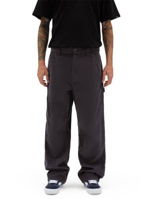 Vans Drill chore loose carpenter cord pant in black - ASOS Price Checker