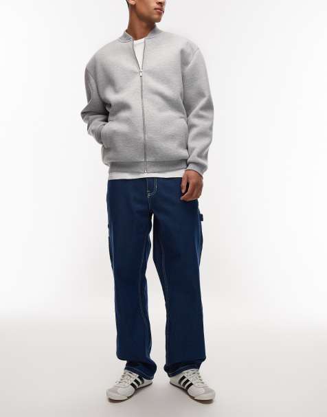 Vans drill chore loose fit carpenter denim jeans in indigo - view 1