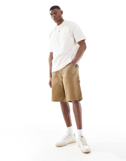 Vans - Drill Chore - Losse canvas short in bruin