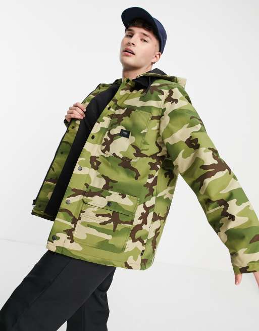 Vans - Drill Chore MTE - Frakke i camouflage-print