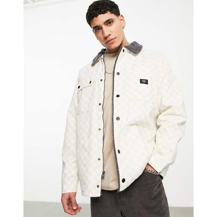 Veste on sale vans blanche