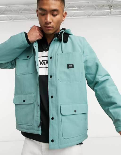 Vans Drill Chore Veste Bleu enduit