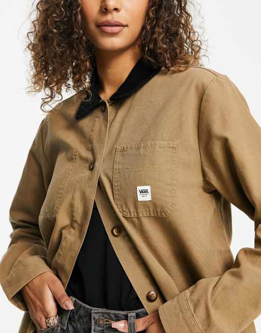 Veste on sale vans marron