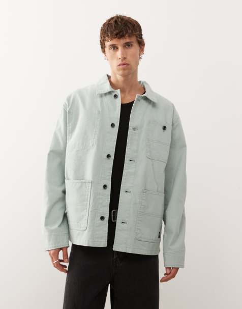 Vans - Drill - Veste de travail en toile - Olive gris - view 1