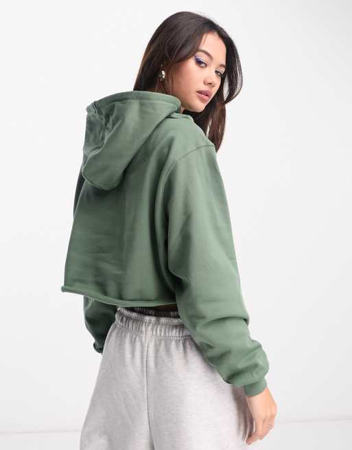 Vans cropped zip sales up hoodie