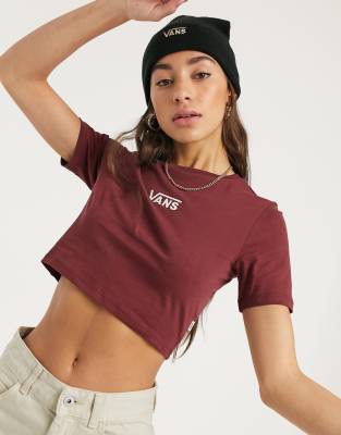 vans cropped t shirt