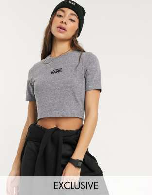 vans cropped tee