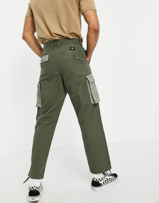 Vans duffle cargo trousers in green