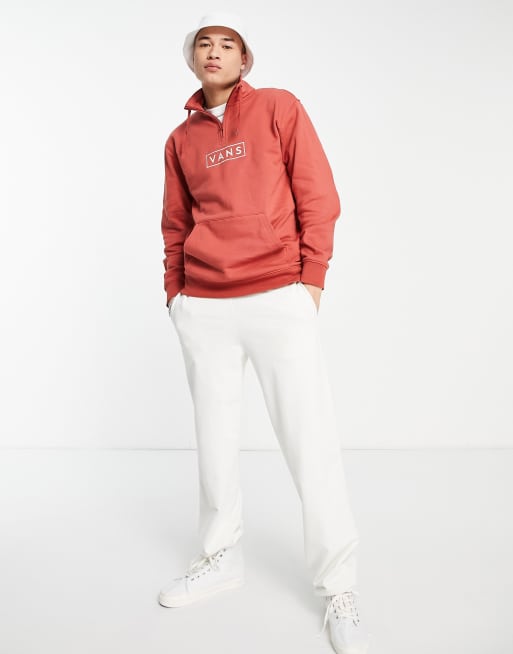 Vans red box crew sweatshirt sales