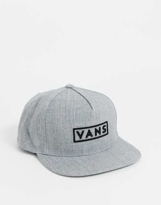 Vans Easy Box snapback in grey, 2 of 4