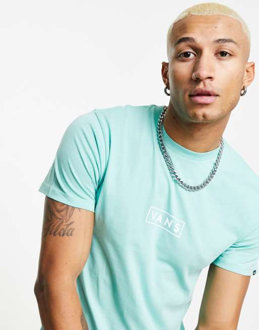Vans - Easy Box - T-shirt in jadegroen