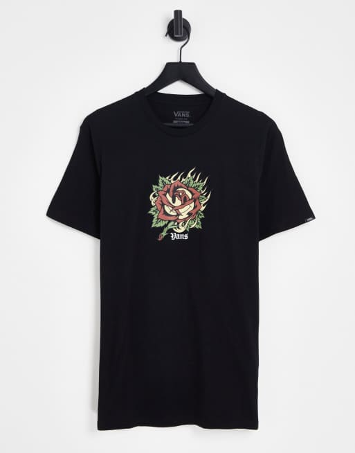 Vans – Easy Trinity – T-Shirt in Schwarz 