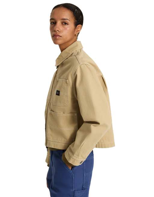 Vans Emily Boxy-Workwear-Jacke in Beige, 3 von 3