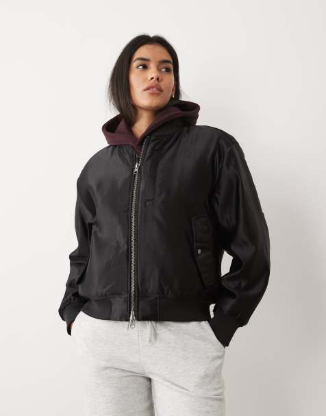 Vans - Emily - Giacca squadrata nera stile workwear - view 1
