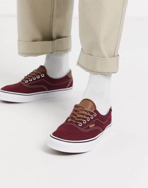 Overleven Onzeker Entertainment Vans - Era 59 - Schoenen van canvas en leer in Port Royale Acid Denim | ASOS