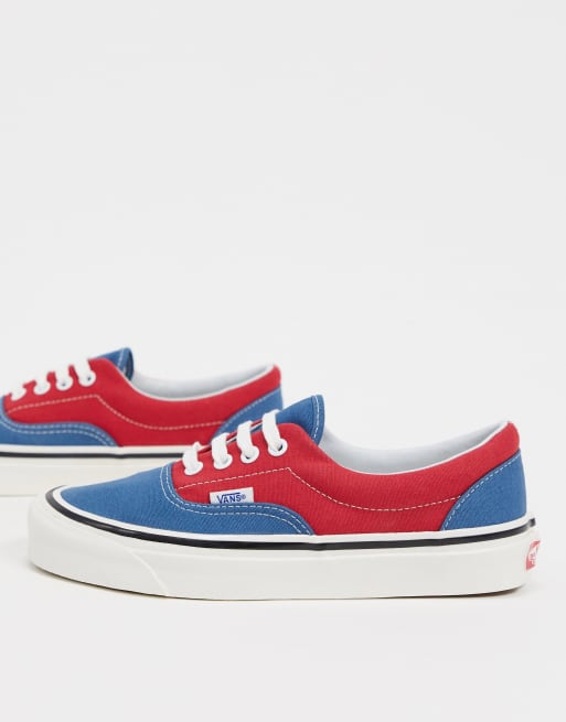 Vans era 2025 bleu et rouge