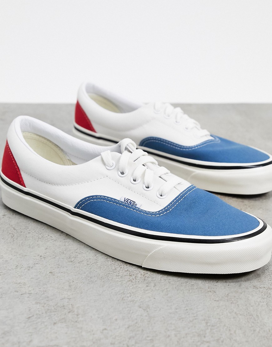 Vans - Era 95 DX - Sneakers i OG marineblå hvid og rød-Multifarvet