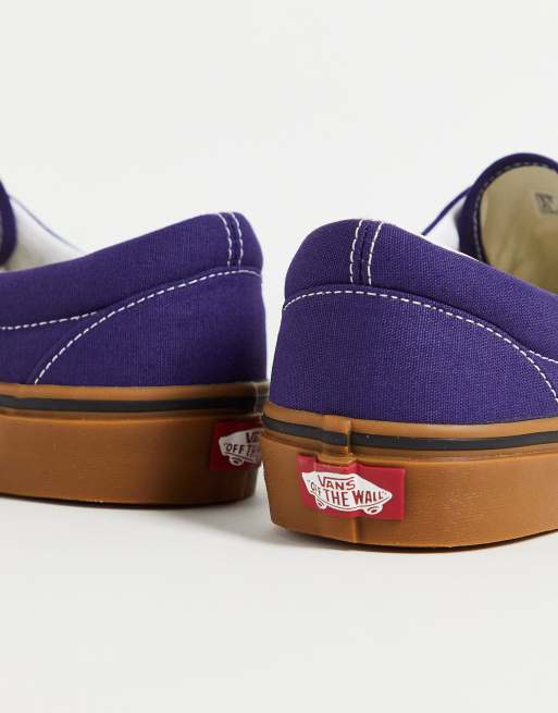 Vans Era Aura gum sole sneakers in purple