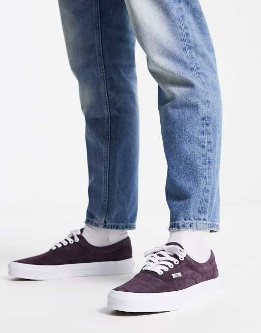 Vans hotsell bordeaux daim