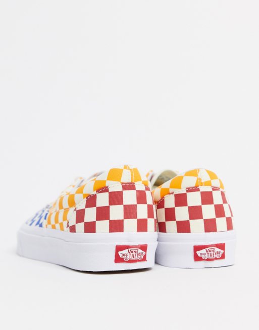 Vans best sale damier multicolore