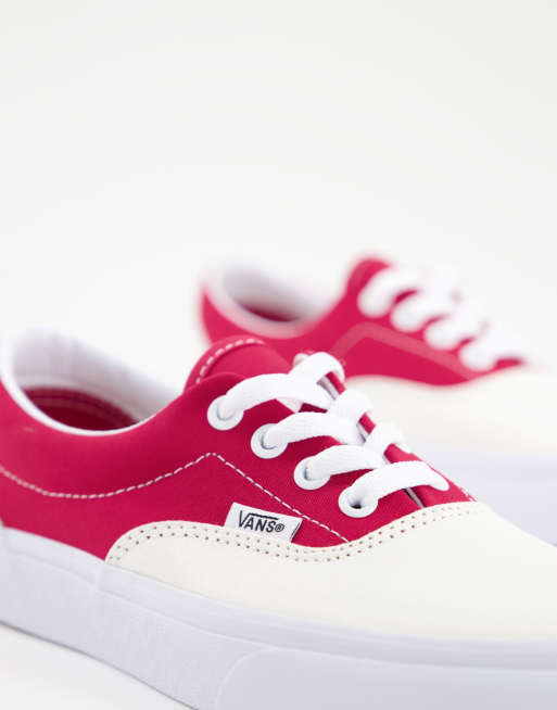 Vans slip on hotsell rouge et blanche