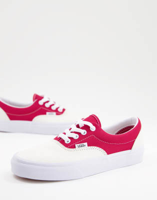 vans rosse e bianche