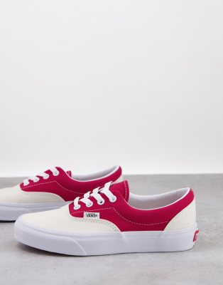 vans classic red white