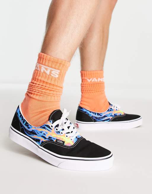 Vans best sale flame asos