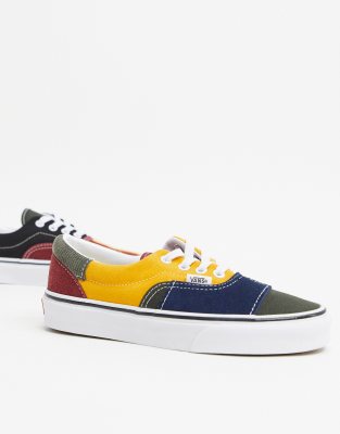 vans era patchwork multi